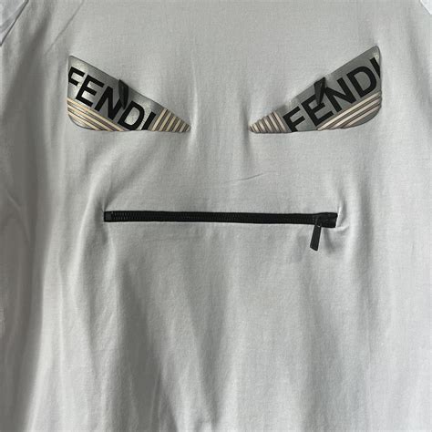 fendi bug eye tee